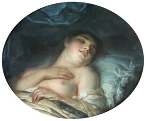 Niña durmiendo de Anna Rajecka